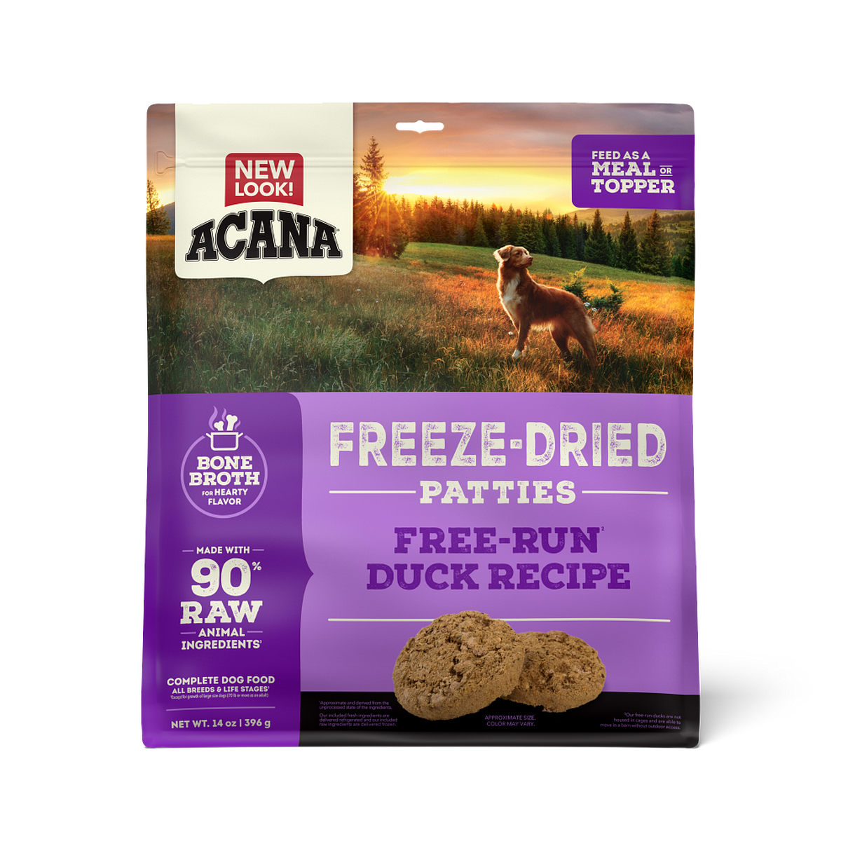 ACANA® Freeze-Dried Food, Duck Recipe ACANA® Freeze-Dried Food, Duck Recipe